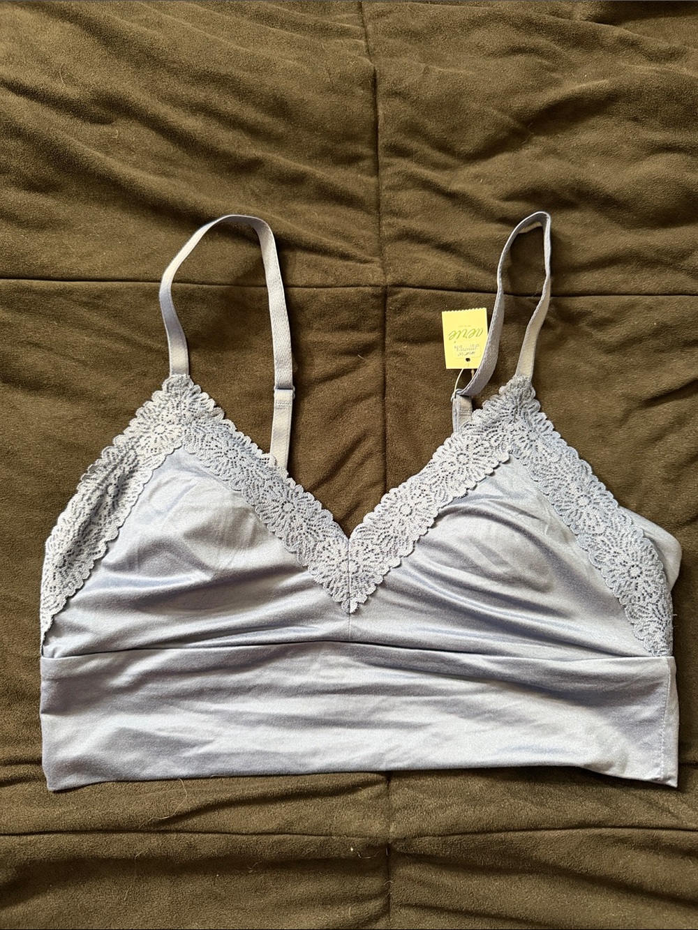 Sz S aerie Lace-Trim Bralette